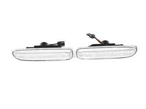 Ziza Sequential LED Turn Signals - Clear - E46