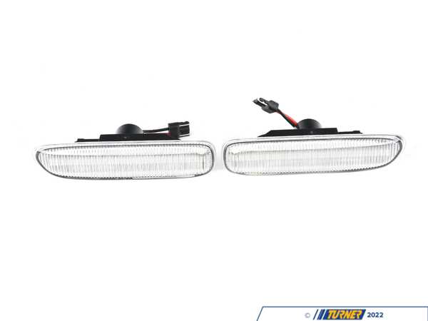 ZiZa Ziza Sequential LED Turn Signals - Clear - E46 002150LA01-01