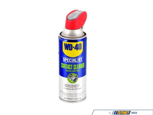 WD-40 11 Oz. Contact Cleaner, Quick-Drying Electric Equipment Cleaner With Smart Straw - Priced Each 30055KT