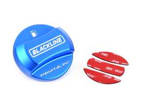 BLACKLINE Performance Fuel Cap Cover - Motorsport Blue