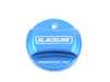 Goldenwrench Supply Co BLACKLINE Performance Fuel Cap Cover - Motorsport Blue FXXFCC-B View 5
