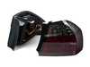Spec-D Tuning BMW E90 Pre LCI LED Tail Lights - Chrome Housing/Red & Smoke Lens LTE9005RGLEDTM View 9