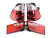 Spec-D Tuning Spec-D Altezza Tail Lights - Chrome Housing/Red & Clear Lens - E53 LTX500RPWAPC View 4