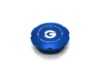 Goldenwrench Supply Co BMW F30 Blackline Washer Fluid Cap Performance - Motorsport Blue FXXWFC-B View 3