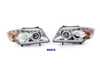 Spec-D Tuning Spec D Dual Halo Projector Headlights with LED Light Strip - Chrome Housing/Clear Lens - E90 Pre LCI 2LHPE90058TM View 4