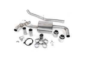 Dinan Axle Back Valved Axle-back Exhaust - Polished Tips - BMW F48 X1 sDrive28i, F39 X2 sDrive28i, MINI F60 F54