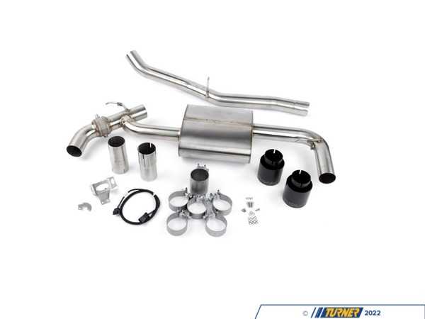 Dinan Dinan Axle Back Valved Axle-back Exhaust - Black Tips - BMW F48 X1 sDrive28i, F39 X2 sDrive28i, MINI F60 F54 D660-0089-BLK