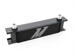 Universal Oil Cooler Black - 10 Row