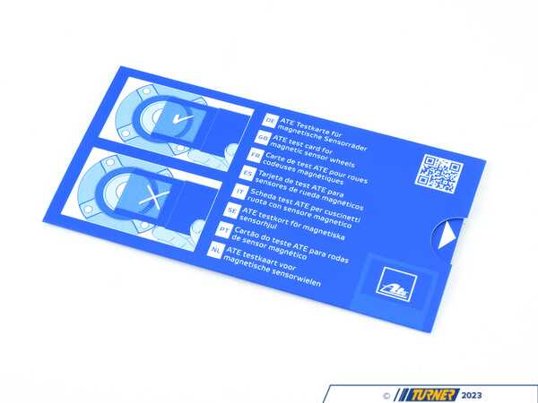 ATE ABS Test Card For Magnetic Sensor Wheels  760130 
