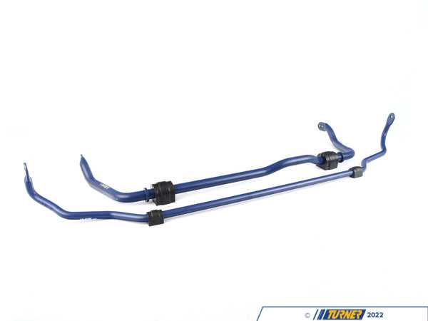 H&R H&R Front & Rear Sway Bar Kit - F3X AWD  72878-6