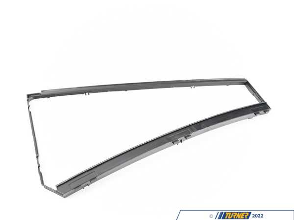 Genuine BMW Genuine BMW Seal, Rear Left Side Window - 51348194767 - E46 51348194767