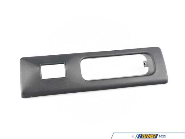 Genuine BMW Genuine BMW Covering Right Schwarz - 52201951542 52201951542