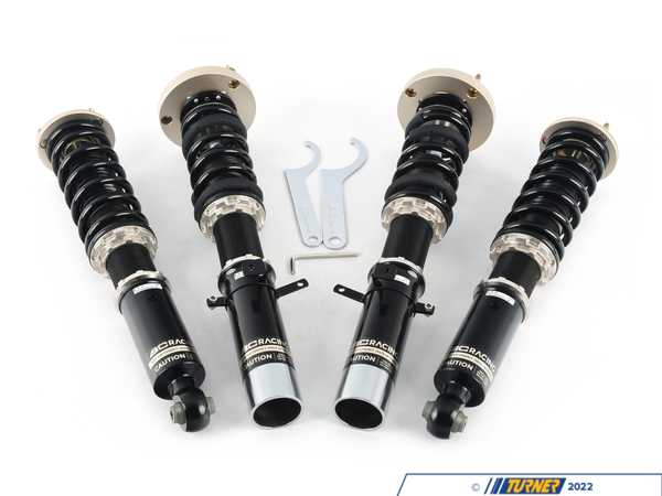 BC Racing BC Racing BR Series Extreme Low Coilover Kit - 51mm Front Struts (Weld-In) - E21 320i I-43E-BR