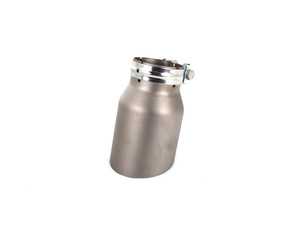 ECS UNIVERSAL Exhaust Tip - 3.5" Titanium - Matte Finish - Priced Each