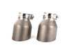 ECS ECS UNIVERSAL Exhaust Tips - 4.0" Titanium - Matte Finish - Pair 011966la07-02KT View 1