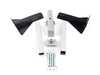 RennStand RennStand Jack Stand With Tesla/Porsche Jack Pad Adapter 18M-TESLAKT View 1