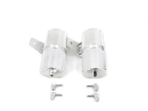 VTT N54 Billet Vacuum (Boost Control) Tank Kit - Anodized Clear - BMW E82/88 E9X E60 Z4 N54 3.0L