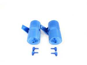 VTT N54 Billet Vacuum (Boost Control) Tank Kit - Anodized Blue - BMW E82/88 E9X E60 Z4 N54 3.0L