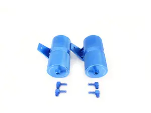 VTT N54 Billet Vacuum (Boost Control) Tank Kit - Anodized Blue - BMW E82/88 E9X E60 Z4 N54 3.0L