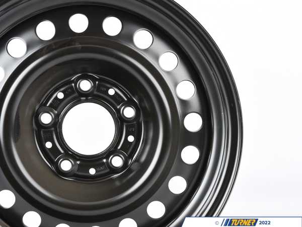 Genuine BMW Genuine BMW Steel Rim Schwarz 7Jx15 Et:20 - 36111180733 - E34 36111180733
