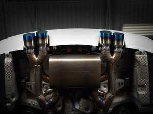ECS UNIVERSAL Exhaust Tip - 3.5" Titanium - Burnt Finish - Priced Each