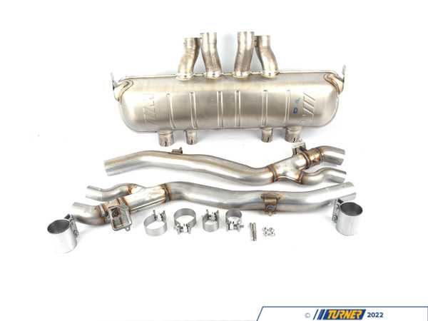 Genuine BMW M PERFORMANCE SILENCER SYSTE 18302464494
