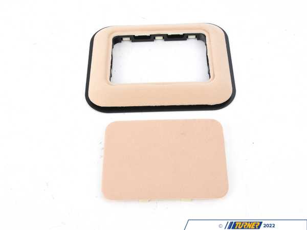 Genuine BMW Genuine BMW Radio Burglar Alarm Cover Sandbeige - 51448206623 - E38 51448206623