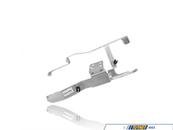 E46 Rear Mount Radiator 11641 - AAF Aluminum Radiator Mounting Kit - E46 | Turner Motorsport
