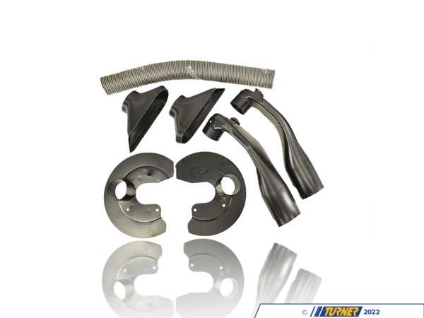 Advanced Auto Fabrication AAF Brake Cooling Duct Kit - E46 Non-M 11674