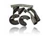 Advanced Auto Fabrication AAF Brake Cooling Duct Kit w/Screened Ducts - E46 - Non-M 11674.3
