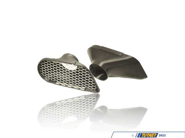 Advanced Auto Fabrication AAF Brake Cooling Duct Kit w/Screened Ducts - E46 - Non-M 11674.3