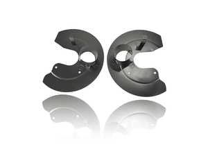 thumbnail image 2 of Rear Brake Disc Dust Cover Shields Pair For BMW 3 Series E46 1998-2007 2 of 5
