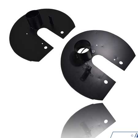 Advanced Auto Fabrication AAF Brake Backing Plates - E46 M3 116102.2
