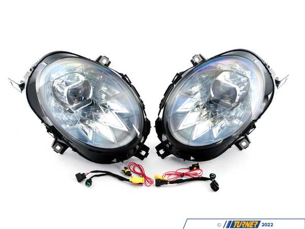 ZiZa Animated Projector LED DRL Headlights MINI Cooper F56+ Bentley Style - Pair HMINI14HL-C