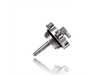 Advanced Auto Fabrication AAF Vented Power Steering Cap Kit - Silver Reservoir 116253 View 4