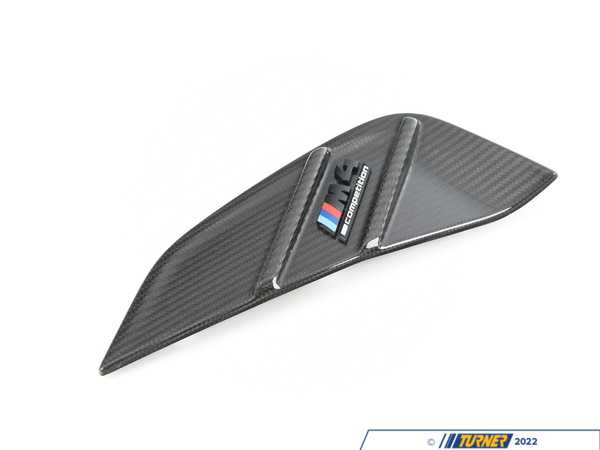 Genuine BMW GILL SIDE PANEL FRONT CFRP, 51132469622