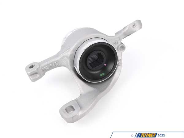 Genuine MINI Lower Control Arm / Wishbone Bushing With Bracket - Left 31128831645