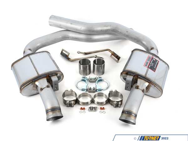 Supersprint PORSCHE 957 CAYENNE Turbo 4.8i V8 (500 Hp) 2007 -> 2010 Rear exhaust Right + Left "Racing" 245106