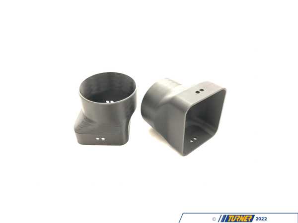 Race German Race German E30 Brake Duct Inlet Adapters (set) RGE30DIA