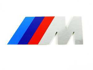 Genuine BMW Letter "M" Front - 72601312802 - E34,E34 M5