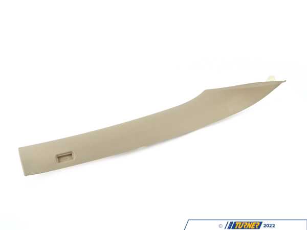 Genuine BMW Genuine BMW Right Column A Cover Cremebeige - 51436987126 51436987126