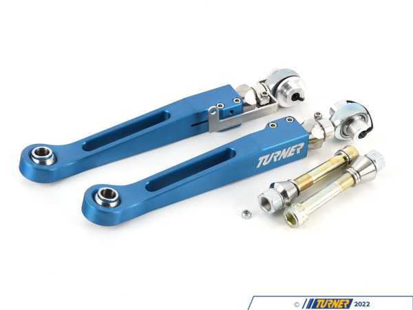 Turner Motorsport Performance Adjustable Front Lower Control Arms - Pair - G8X M2 M3 M4 Base & Competition (RWD Only) 00501TMS020