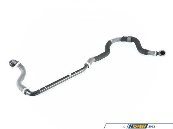 Genuine BMW HOSE, REMOTE, COOLANT RADIAT 17127856735
