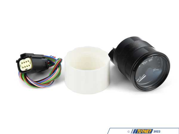 VDO SingleViu 52mm 150psi Oil Pressure Gauge. 0-4.5V sender required. - Priced Each  A2C3832700030
