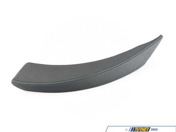 Genuine BMW Genuine BMW Cover, Interior Handle, Leat - 51419186737 - Schwarz 51419186737