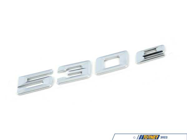 Genuine BMW LABEL 530e 51147418524