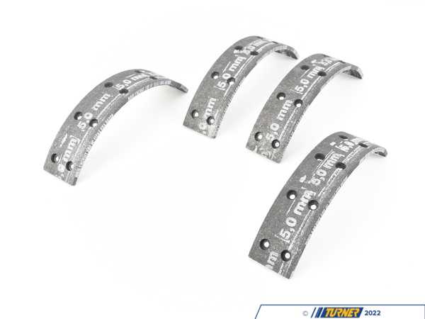 Genuine BMW Genuine BMW Repair Kit, Brake Pads Asbes - 34211160165 34211160165
