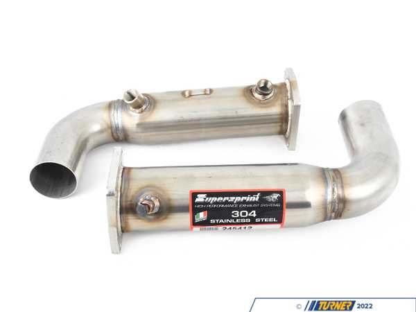 Supersprint FRONT PIPE RIGHT-LEFT S.KAT PORSC.997GT2 245412