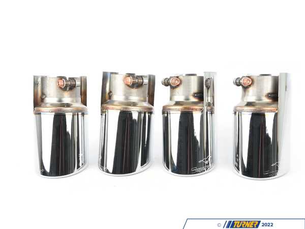 Supersprint Supersprint Quad Exhaust Tip Set - Chrome 756526