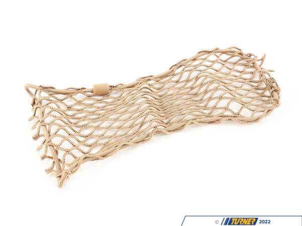 Genuine BMW Genuine BMW Storage Net, Footwell, Front Beige - 51477145128 51477145128